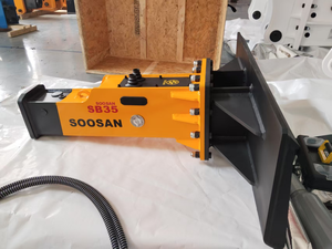 Martillo Hidráulico Silencioso Tipo Caja SOOSAN SB35 con Accesorio para Minicargadora, Accesorios para Miniexcavadora, Retroexcavadora, Cargadoras Compactas - Product Image 2