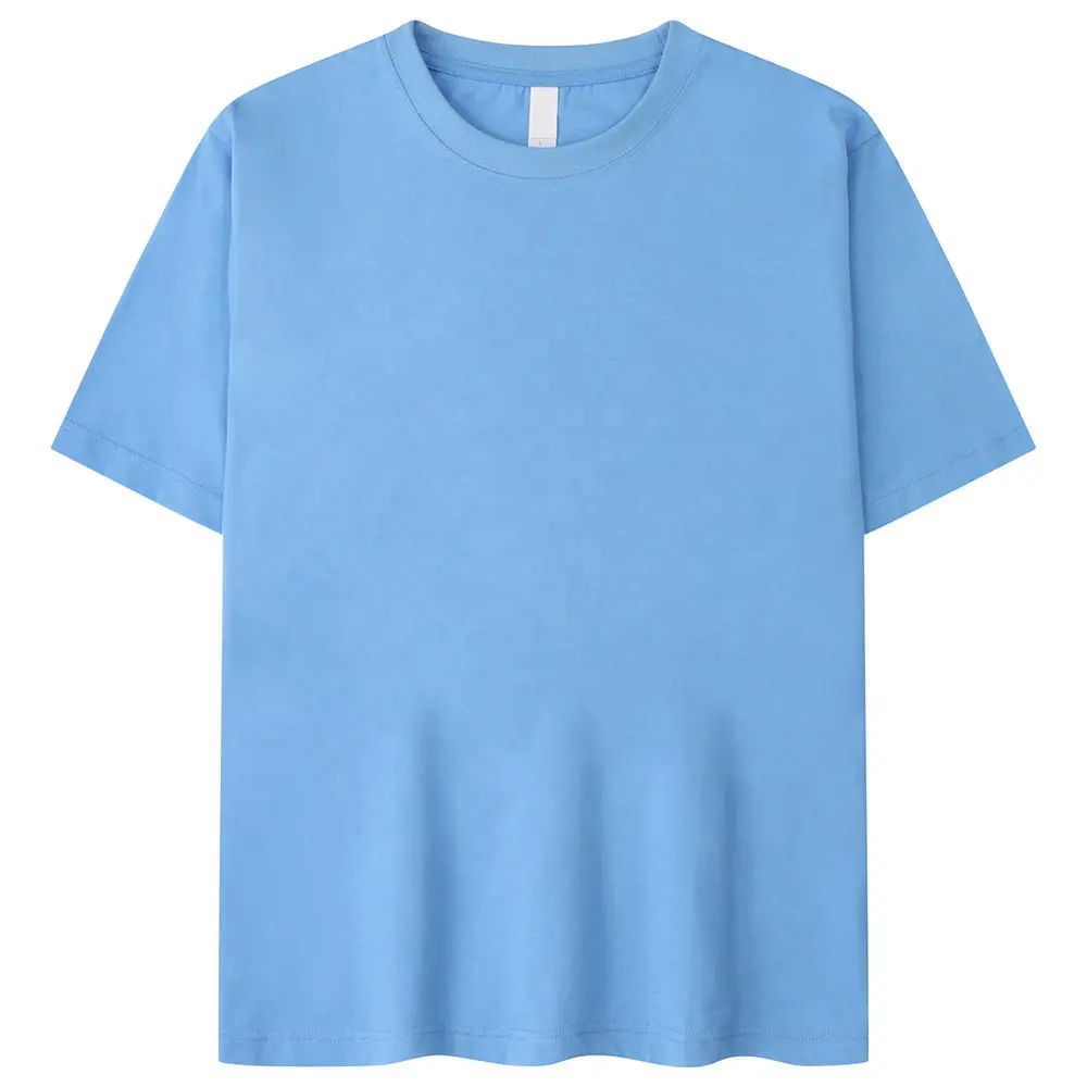 original Factory wholesale round neck cotton printing LOGO custom t-shirt cotton t shirts for logo printing DIY