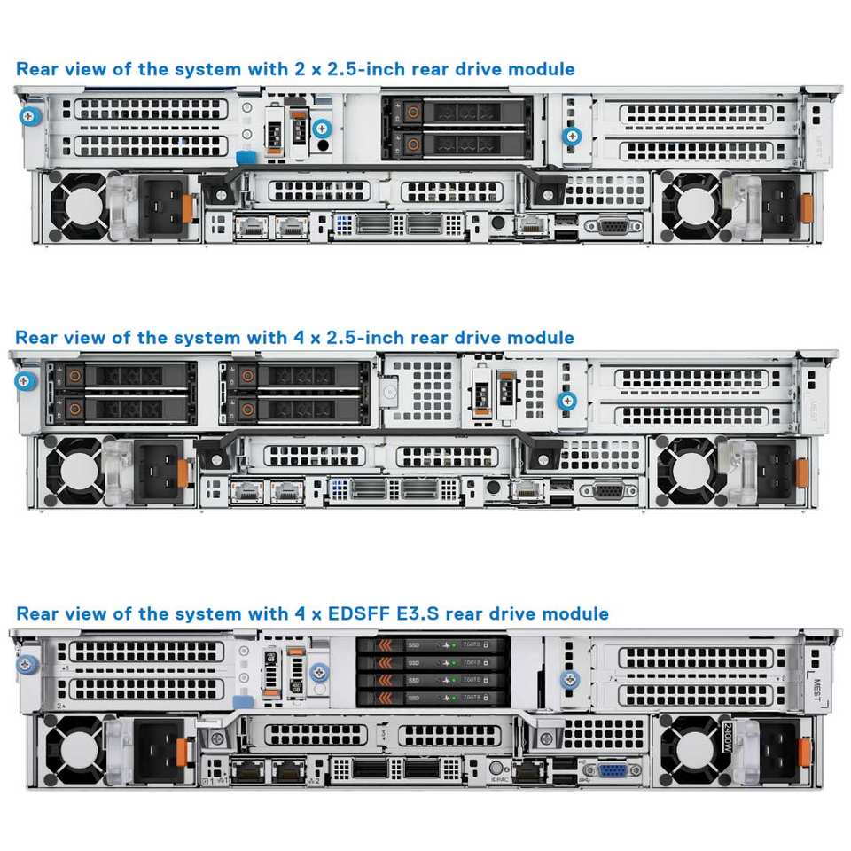 poweredge r760 rack computer server for hpc cloud... PowerEdge R760 2U Rack Server Computer Enterprise System Optimized AI ...