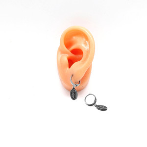 Yunnique – boucles d'oreilles tibétaines en argent, design animal, en acier inoxydable, bijoux unisexes à la mode - Product Image 4