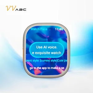 VV9 ULTRA2 IP67 OLED personalización reloj AI voz creación inteligente pulsera inteligente reloj inteligente relojes 8 tarjeta SIM de fábrica