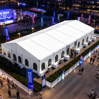 Tente d'événement professionnelle en alliage d'aluminium pour l'extérieur, avec structure en PVC, pour festivals, expositions, mariages, fêtes, résistante au vent, toutes saisons
