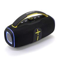Système stéréo haute puissance portable avec subwoofer, entrées USB et AUX, étanche IPX6, commande vocale, prise en charge du mode EQ, TWS