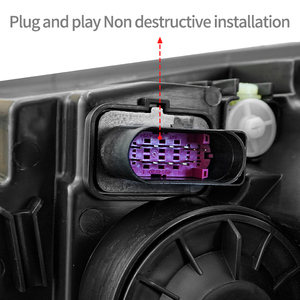 Faros delanteros <span class=keywords><strong>LED</strong></span> 7051042700/2600 equivalentes a OE, faro halógeno de fácil instalación para 2022 Geely Emgrand Base Model Aftermarket - Product Image 6