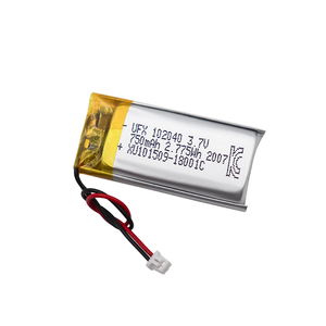 중국 <span class=keywords><strong>Lipo</strong></span> 셀 공장 UFX 102040 750mAh 3.7V 배터리 피부 클렌징 기기 - Product Image 5