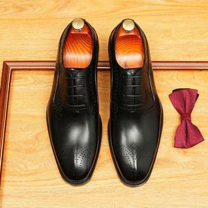 Zapatos de Cuero Formales de Negocios para Hombre, Último Modelo, Clásicos, Casuales, con Cordones, Cómodos y Multiusos - Product Image 5