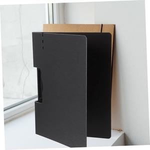 Clip de archivo de plástico Portapapeles Tablero plegable Abrazadera de <span class=keywords><strong>placa</strong></span> portátil Oficina PP - Product Image 4