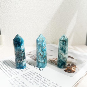Cuarzo pulido a precio de fábrica Ocean Jasper Tower Healing Clarity Crystal Crafts para decoración del hogar con tema de Mascota - Product Image 6