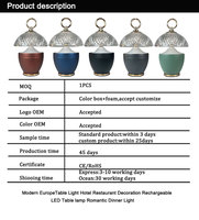 Lampe de table sans fil à LED tactile rechargeable, design moderne minimaliste créatif en acrylique, pour la décoration de restaurant, le dîner de mariage