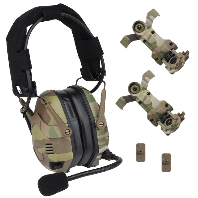 Sound Cancelling Headset Noise-Canceling Hearing Protection Shooting Tactical Headphone Earmuffs