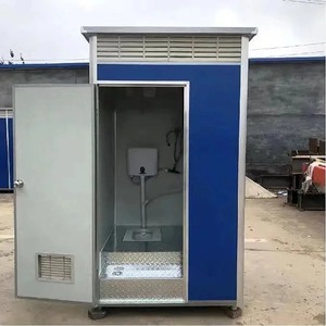 トイレ用ワンシートスクワットトイレカスタマイズ可能なモダンデザインモバイルポータブルプレハブ