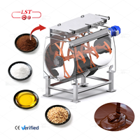 Machine à mélanger le chocolat avec commande PLC LST, équipement automatique de mélange de chocolat pour la fabrication de chocolat