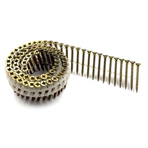 Tornillo para aglomerado en bobina con revestimiento de plástico, zincado, con cabeza avellanada - Product Image 4