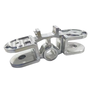 Soporte de Dirección Multibrazo de Aluminio Fresado CNC de 5 Ejes Personalizado, Eje Central Hueco para Motocicleta - Product Image 6