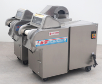 Multifunctionele groentehakker & -snijder met motor - Hoge vermogensmotor 1500W voor commercieel gebruik