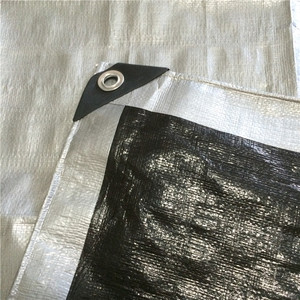 <span class=keywords><strong>Bâche</strong></span> en PE tissée enduite blanche Terple 120 g/m², imperméable, pour usage extérieur, de bonne qualité - Product Image 2