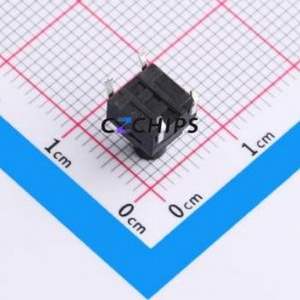 GT-TC116A-H085-L1 Tactile Switch Through hole Component (THT) Switch Single Pole Single Throw Round Button 1.6N Through Hole - Product Image 2