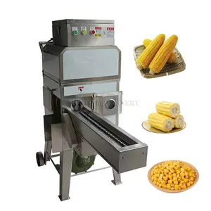 High Efficiency Grain Thresher / Sweet Corn Processing Machines / Fresh Sweet Corn Thresher Machine