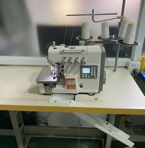 Máquina de costura overlock industrial de alta velocidade para o melhor preço