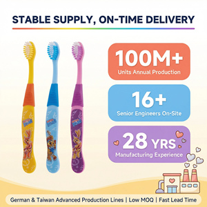 <span class=keywords><strong>Brosse</strong></span> à dents pour enfants en gros, OEM, nouvelle conception de logo <span class=keywords><strong>personnalisé</strong></span>, marque colorée, haute qualité, prête à expédier (RTS) - Product Image 4
