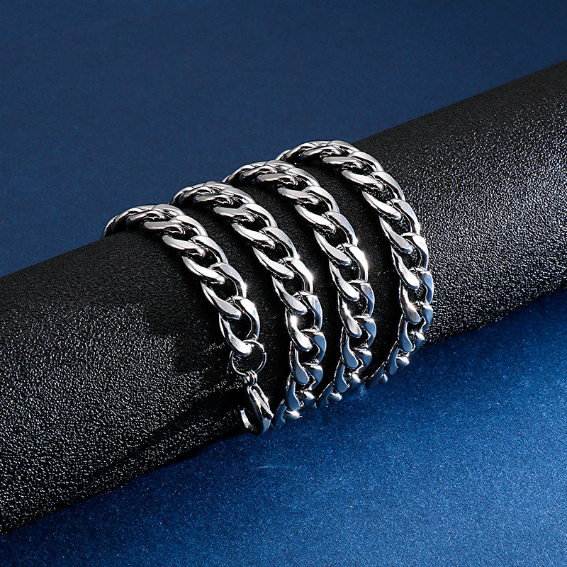 Catena cubana 2 argento