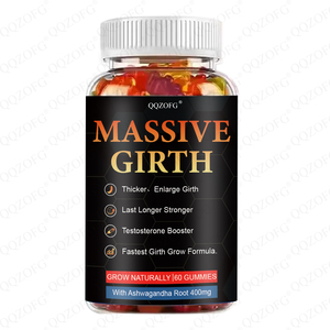 Vente en gros de 60 gommes aphrodisiaques personnalisables, extrait de racine de maca, suppléments à base de plantes pour épaissir et augmenter la circonférence, booster d'énergie - Product Image 4