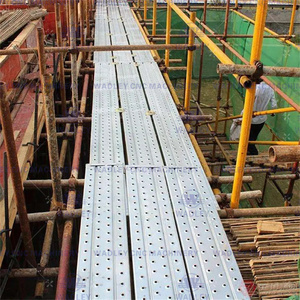 Construction <b>Scaffolding</b> Making Foot Treadle <b>Plank</b> Plate Deck Safe Metal <b>Plank</b> Steel Scaffold Board Roll Forming Machine - Product Image 4