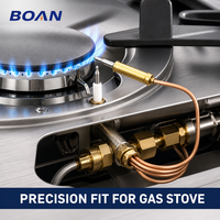 Probe Termokopel Tembaga Kelas OEM untuk Deteksi Api Pemanas Air Gas Alam, Pemutus Keamanan, Instalasi Rumah Tangga & RV