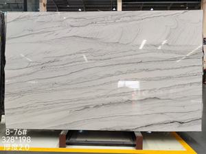 Brezilyalı blok kaynağı balık beyaz quarsit özel beyaz granit mutfak Mont Blanc quarsit mutfak tezgahı - Product Image 3