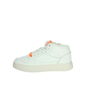 Zapatillas deportivas blancas de lona para niños, estilo moderno. - Product Image 1