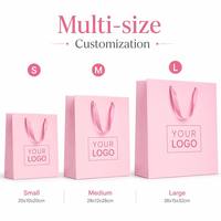 Nouvel Emballage de Luxe 2026 pour Boutiques, Personnalisé, avec Laminage Brillant, Fermeture Magnétique, Recyclable, pour Vêtements et Bijoux, Rose Euro