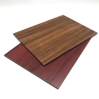 Panel Sandwich ACP Aluminium Motif Kayu, Ukuran 1220*2440mm, Promo Harga Spesial