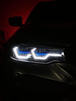 VAHID Vente en gros Anneaux LED Halo 5D Crystal Angel Eyes contrôlés par application pour BMW, accessoires de style automobile étanches