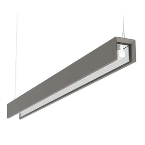 40W LED Lumière linéaire haut et bas Aluminium LED Strip Fixture Hanging Mounted New Novel Style For Office Lighting