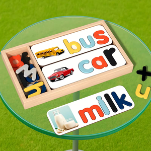 EDULAND Gioco da Tavolo Educativo in Legno con Puzzle a Grani Grandi per Asilo, Giocattolo Interattivo Genitore-Figlio per l'Insegnamento - Product Image 5