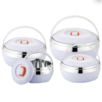 Ensemble de chauffe-plats isothermes en forme de citrouille géante au design authentique, 4 pièces (3L, 5L, 7L, 12L), pour le Canada, vente B2B