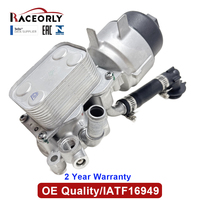 RACEORLY 1103L3 9810152980 Rumah Filter Pendingin Oli Aluminium untuk Ford Focus 2.0 R9DA