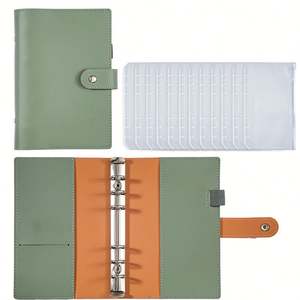 Carnet de notes A6 personnalisé pour fille, coloré et tendance, avec pages à feuilles mobiles, style papeterie fraîche et mignonne, ensemble populaire sur les réseaux sociaux - Product Image 1