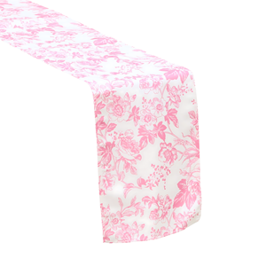 Custom Printed Polyester <b>Table</b> <b>Runner</b> Commercial Grade for Bridal Receptions Banquet Halls Event Rental Companies - Product Image 1