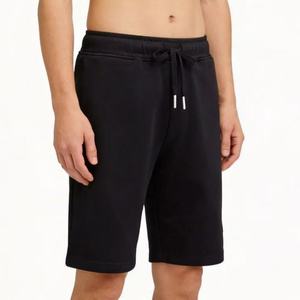 กางเกงขาสั้นโปโลผู้ชายสีพื้น ดีไซน์เนอร์สุดหรู สวมใส่สบาย ทรงหลวม ผ้าฝ้าย สำหรับฤดูร้อน ขายส่ง รับสั่งทำ - Product Image 1