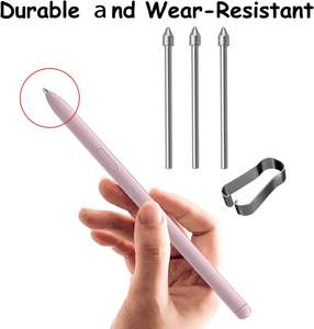 3 ชิ้น 2 ซม.แท็บ <span class=keywords><strong>S6</strong></span> ไลท์ปากกาสไตลัสโลหะพร้อมปลายปากกาแบบถอดเปลี่ยนได้และแหนบเข้ากันได้กับสำหรับ <span class=keywords><strong>S6</strong></span> ไลท์ - Product Image 5