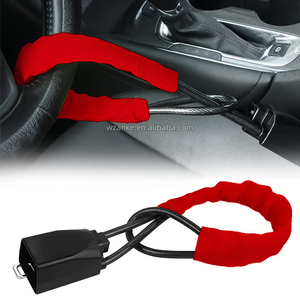 Serrure <span class=keywords><strong>antivol</strong></span> de voiture dispositif sûr verrouillage automatique de véhicule pratique ceinture de sécurité verrouillage du volant - Product Image 2