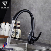 Robinet mélangeur monocommande à long bec avec pulvérisateur pour évier de cuisine professionnelle