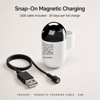 Traceur GPS étanche pour petits animaux, nouveau modèle anti-perte avec positionnement à distance, anneau pour oiseaux en plastique écologique, toutes saisons, 2,2g