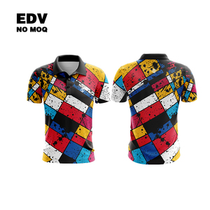 Livraison rapide polos de football polo à manches courtes polo pour enfants design tendance personnalisé - Product Image 2