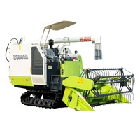 Moissonneuse-batteuse sur chenilles Wubota 100 CV à alimentation complète