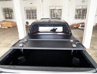 Couverture de lit de ramassage dure à haute charge pour Ford F150 couverture de Tonneau étanche à trois plis Durable Compatible Ranger Silverado