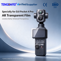 Pelindung Layar Kaca Tempered untuk Pocket 4 Pro Ultra Tipis 0.33mm AR Anti-Refleksi Tahan Gores Pelindung Lensa Kamera HD
