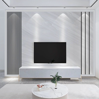 Panneau mural flexible en PVC WPC effet marbre pour intérieur