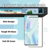 Protection d'écran en verre trempé incurvé 3D HD ultra-fin à couverture intégrale avec colle intégrale et bords arrondis 0,26 mm 9H pour OnePlus 10 Pro 11 Ace 3